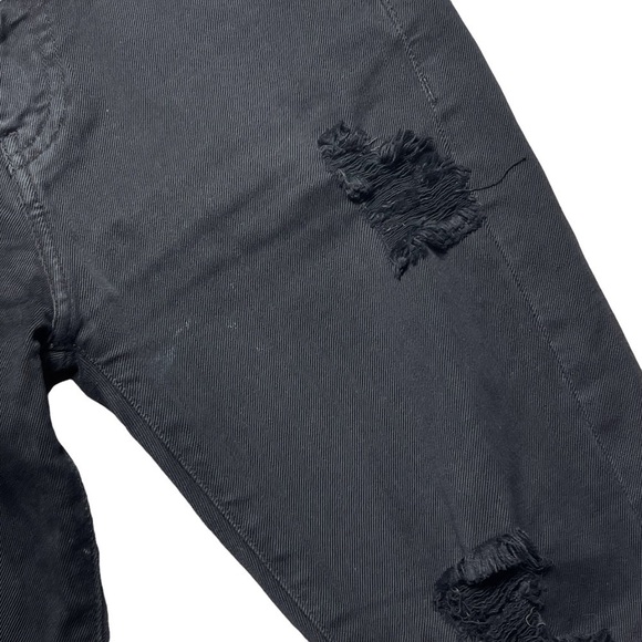 Iro Black Distressed Jarod Denim Skinny Jeans 25 - Picture 9 of 9